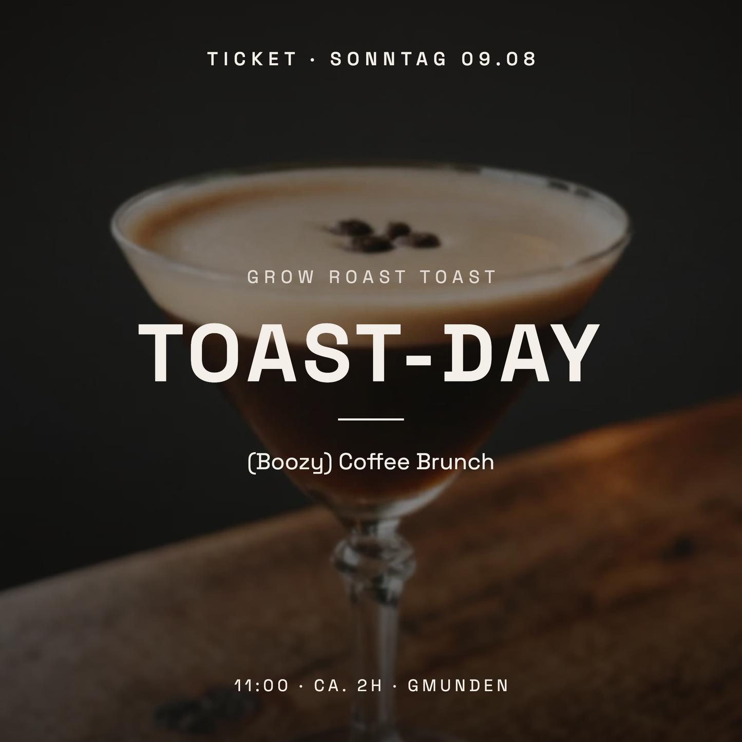 Coffee Weekend Pass – 8. + 9.8.2026 (beide Tage + 250 g Kaffee)